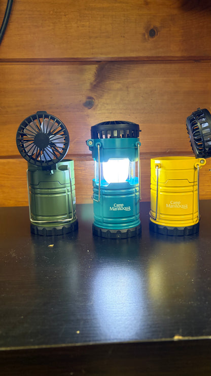 LED Pop-Up Lantern with Fan